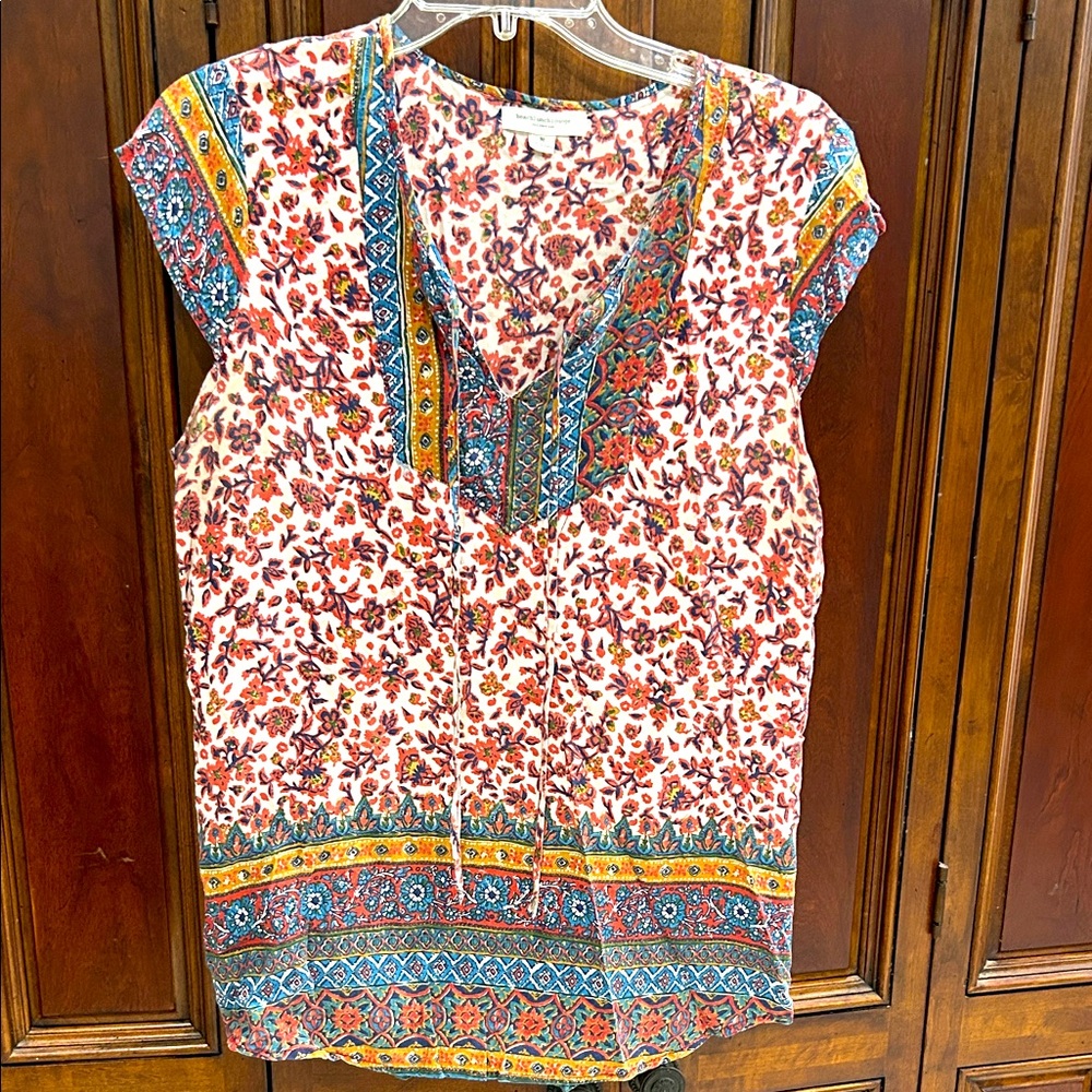Beach lunch Lounge blouse.   Size Medium